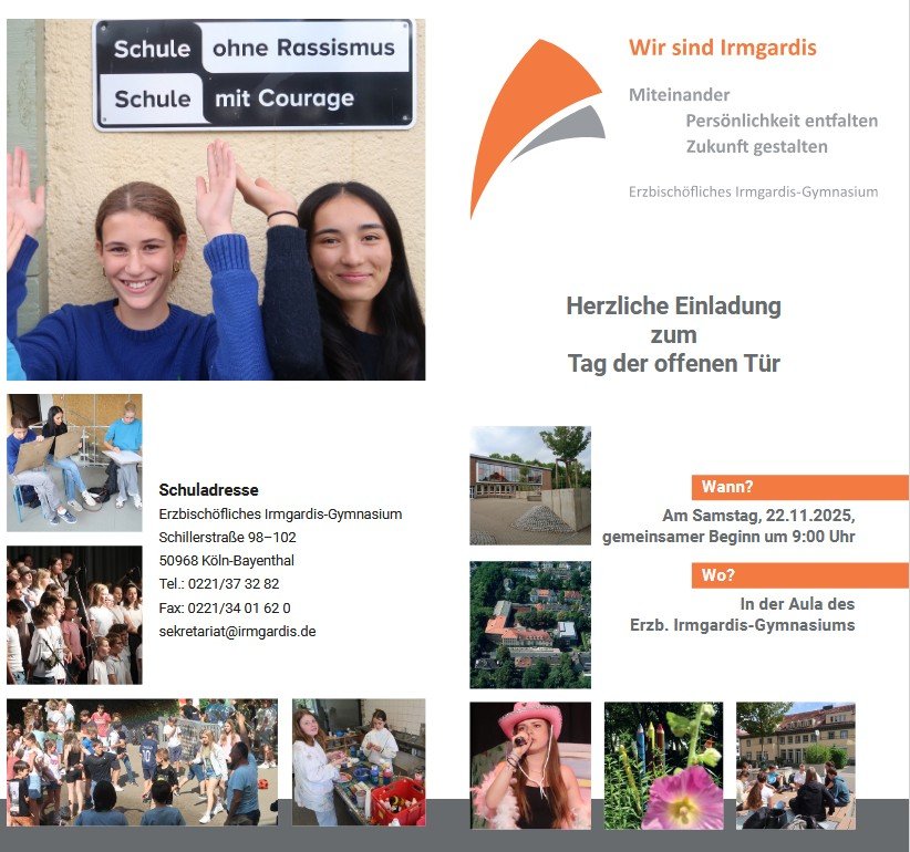 Tag der offenen Tür Tag der offenen Tür