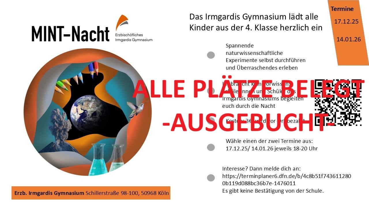 Flyer(1) MINT ausgebucht